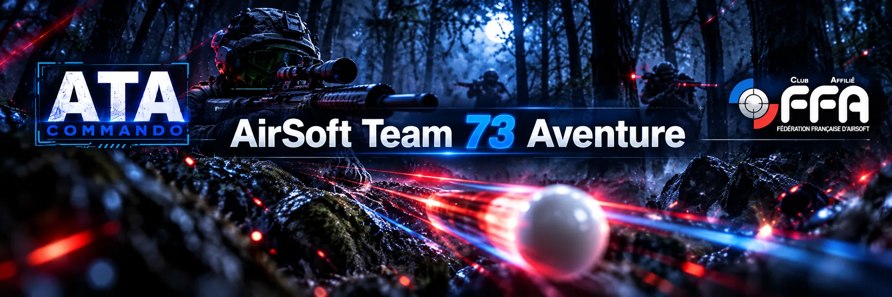 Airsoft Team 73 Aventure – ATA Commando, club affilié à la Fédération Française d'Airsoft