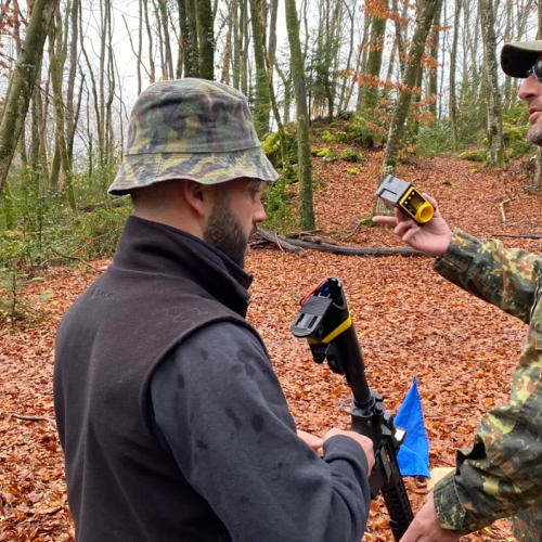 Partie sur le terrain de Drumettaz