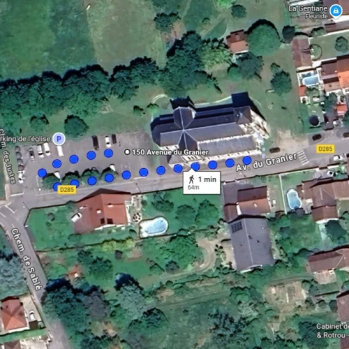 L'église de Chapareillan, point de rendez-vous