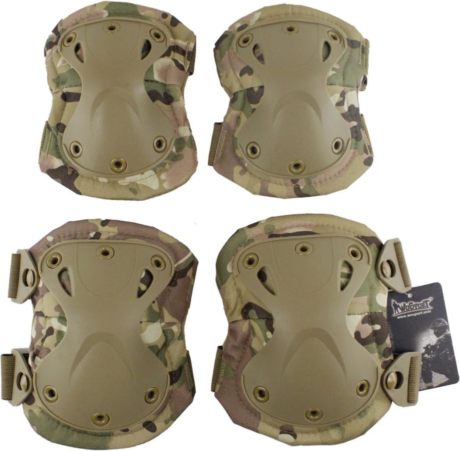 protection genoux coudes genouilleres coudieres airsoft